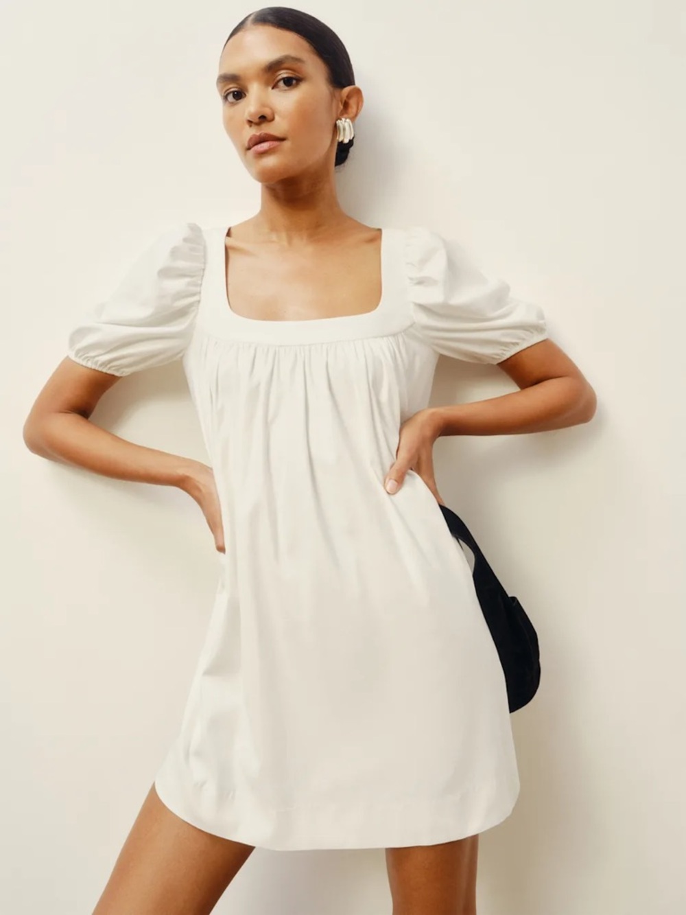 Reformation Nissa white dress